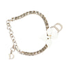 D Logo Charm Bracelet Silver - Bag Religion