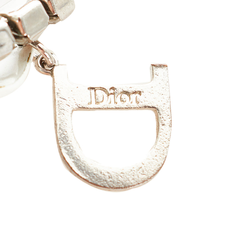 D Logo Charm Bracelet Silver - Bag Religion