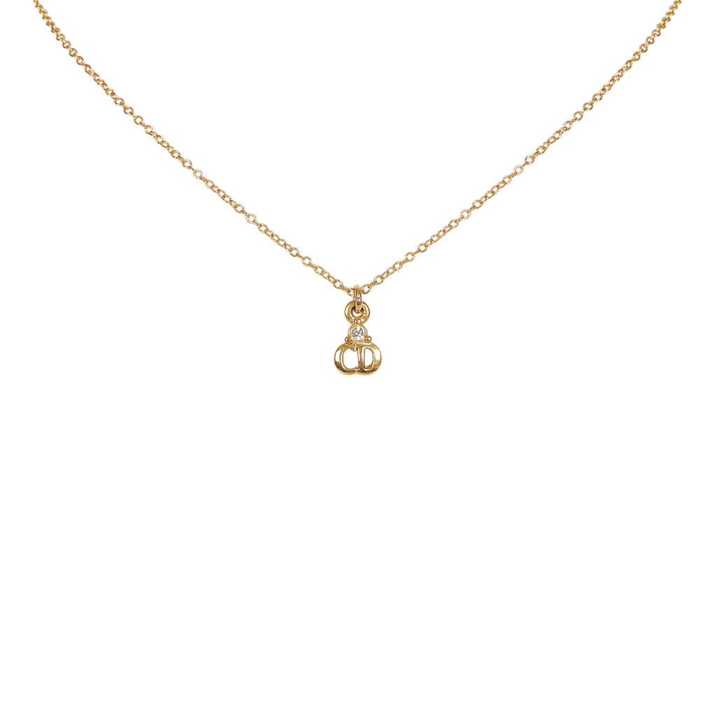 Gold-Tone Pendant Necklace Gold - Bag Religion