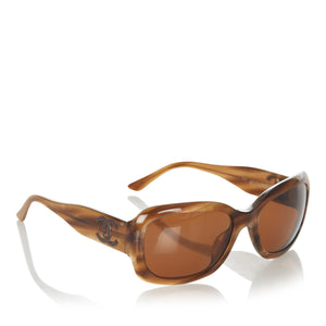 Square Tinted Sunglasses Brown - Bag Religion