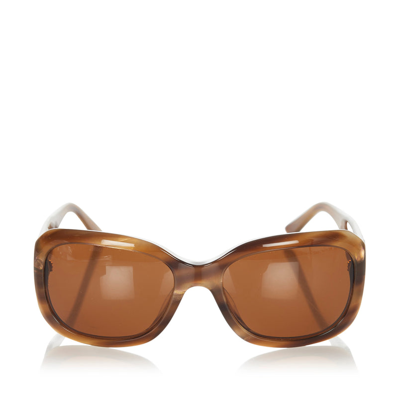 Square Tinted Sunglasses Brown - Bag Religion