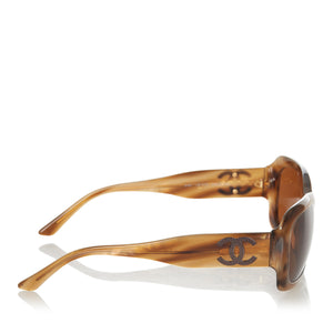 Square Tinted Sunglasses Brown - Bag Religion