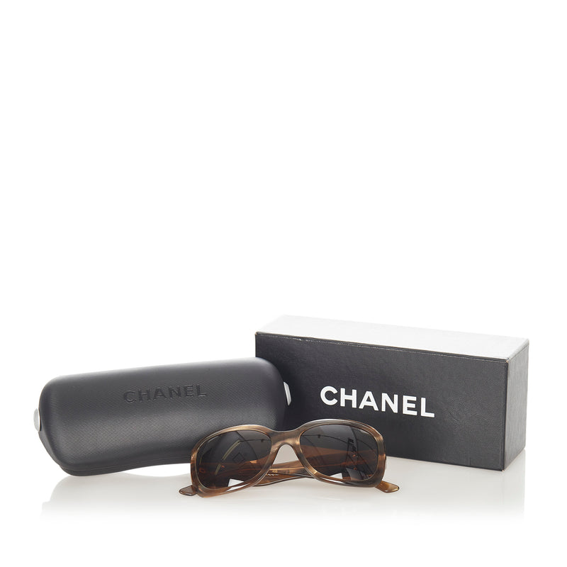 Square Tinted Sunglasses Brown - Bag Religion