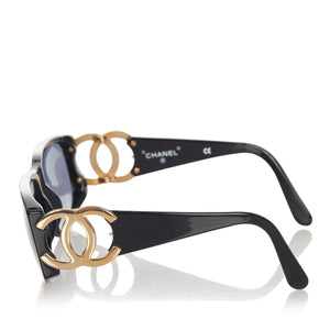 Round Tinted Sunglasses Black - Bag Religion