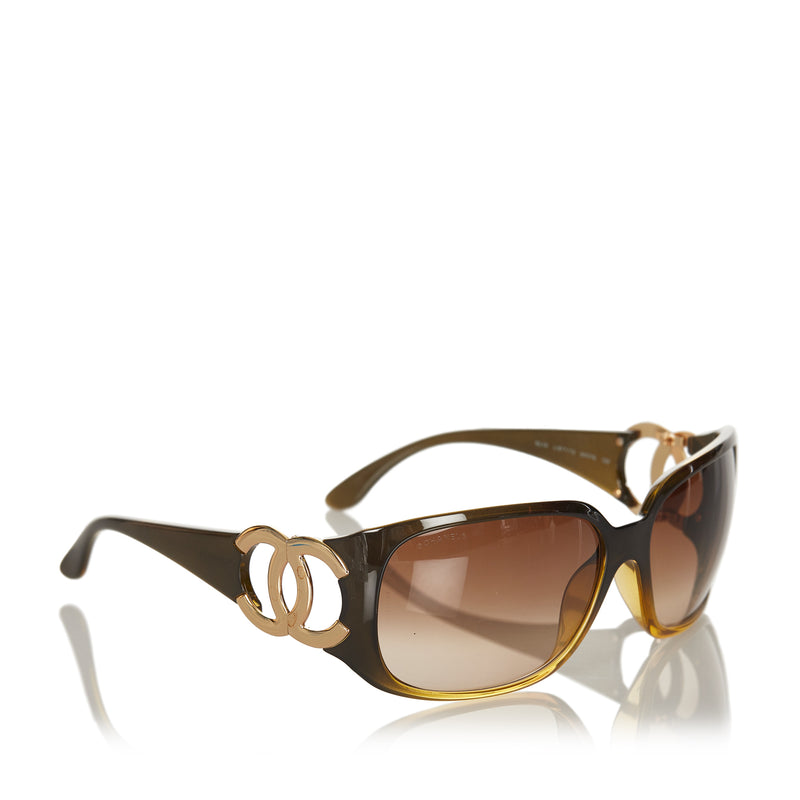 CC Oval Tinted Sunglasses Brown - Bag Religion