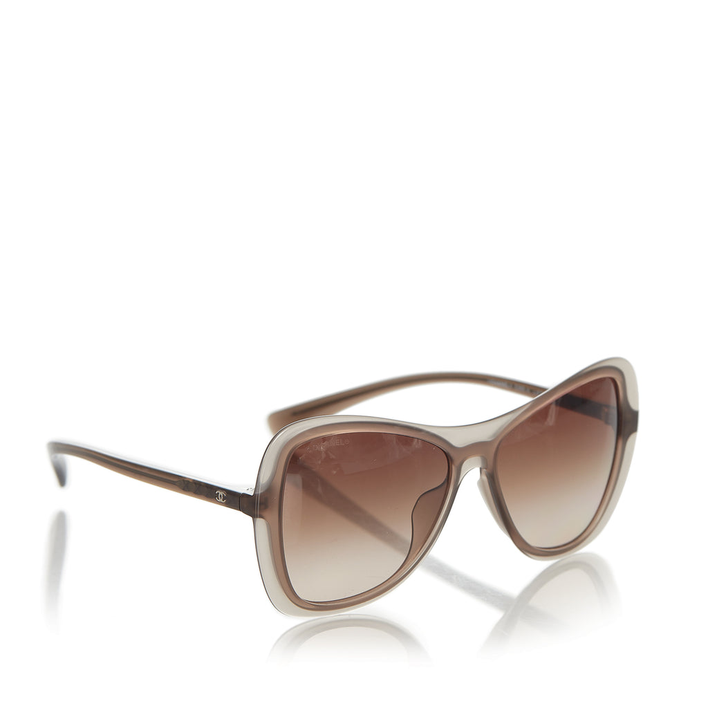 Round Tinted Sunglasses Brown - Bag Religion