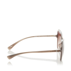 Round Tinted Sunglasses Brown - Bag Religion