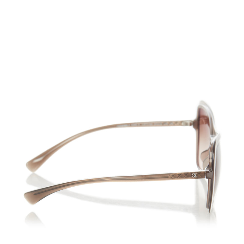 Round Tinted Sunglasses Brown - Bag Religion