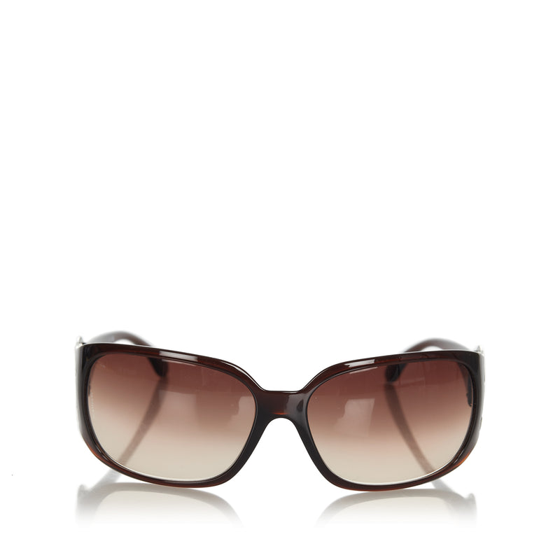 Round Tinted Sunglasses Brown - Bag Religion