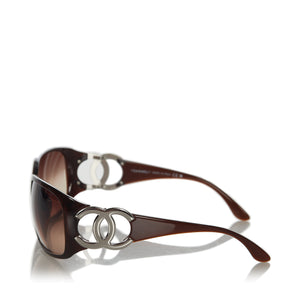 Round Tinted Sunglasses Brown - Bag Religion