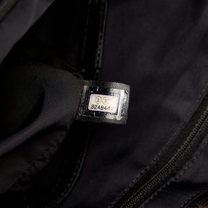 New Travel Line Canvas Tote Bag Black - Bag Religion