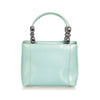 Malice Pearl Leather Handbag Green - Bag Religion