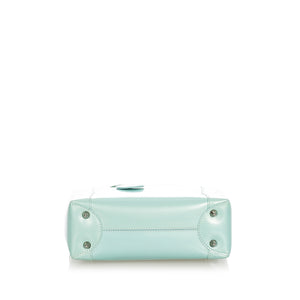 Malice Pearl Leather Handbag Green - Bag Religion