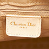 Cannage Lady Dior Leather Satchel White - Bag Religion