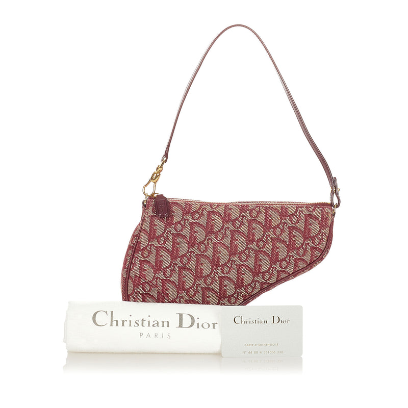 Dior Oblique Canvas Mini Saddle Red - Bag Religion