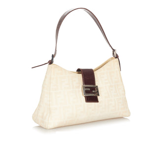 Zucca Canvas Shoulder Bag White - Bag Religion