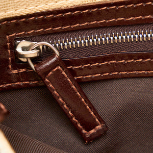 Zucca Canvas Shoulder Bag White - Bag Religion
