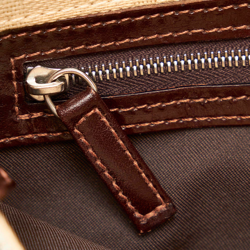 Zucca Canvas Shoulder Bag White - Bag Religion