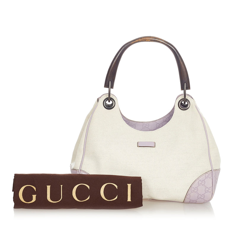 Bamboo Canvas Handbag White - Bag Religion
