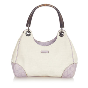 Bamboo Canvas Handbag White - Bag Religion