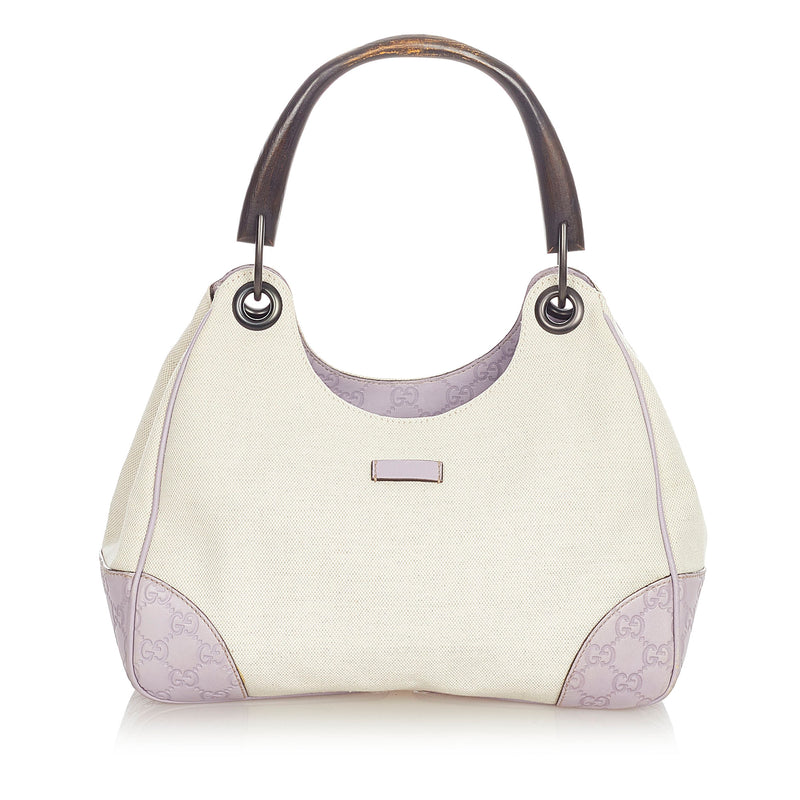 Bamboo Canvas Handbag White - Bag Religion