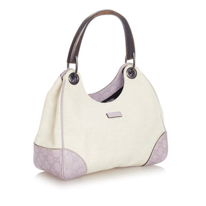 Bamboo Canvas Handbag White - Bag Religion
