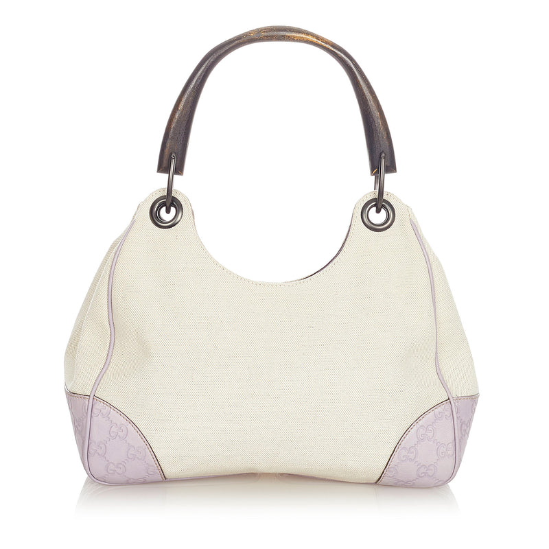 Bamboo Canvas Handbag White - Bag Religion
