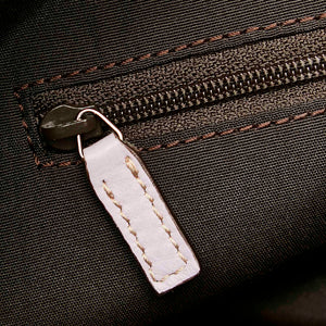 Bamboo Canvas Handbag White - Bag Religion