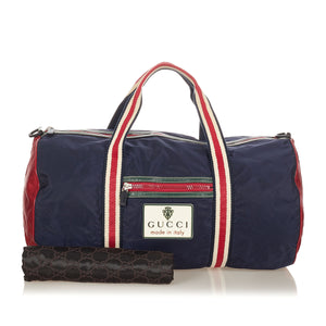 Sports Line Nylon Duffel Bag Blue - Bag Religion