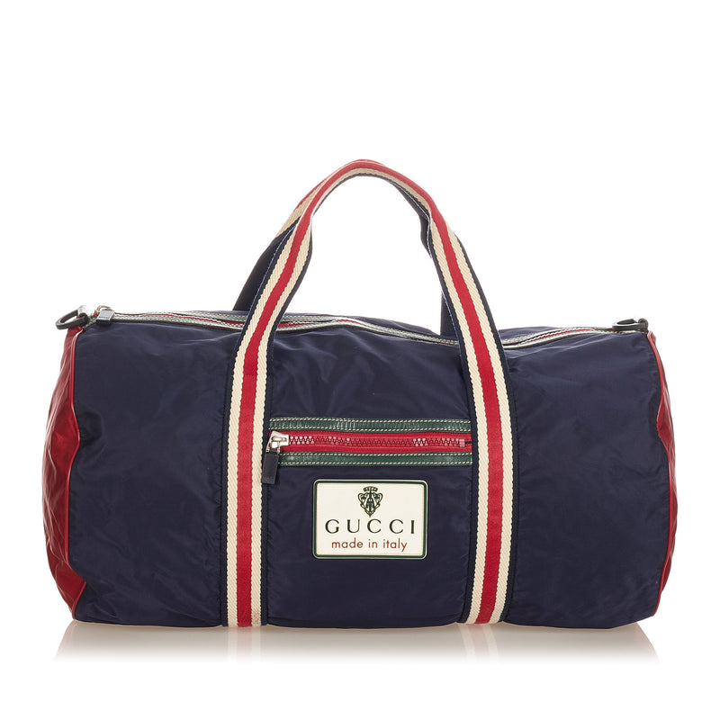 Sports Line Nylon Duffel Bag Blue - Bag Religion
