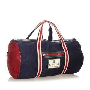Sports Line Nylon Duffel Bag Blue - Bag Religion