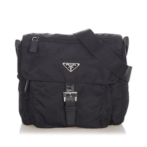 Tessuto Crossbody Bag Black - Bag Religion