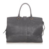 Cabas Chyc Leather Satchel Gray - Bag Religion