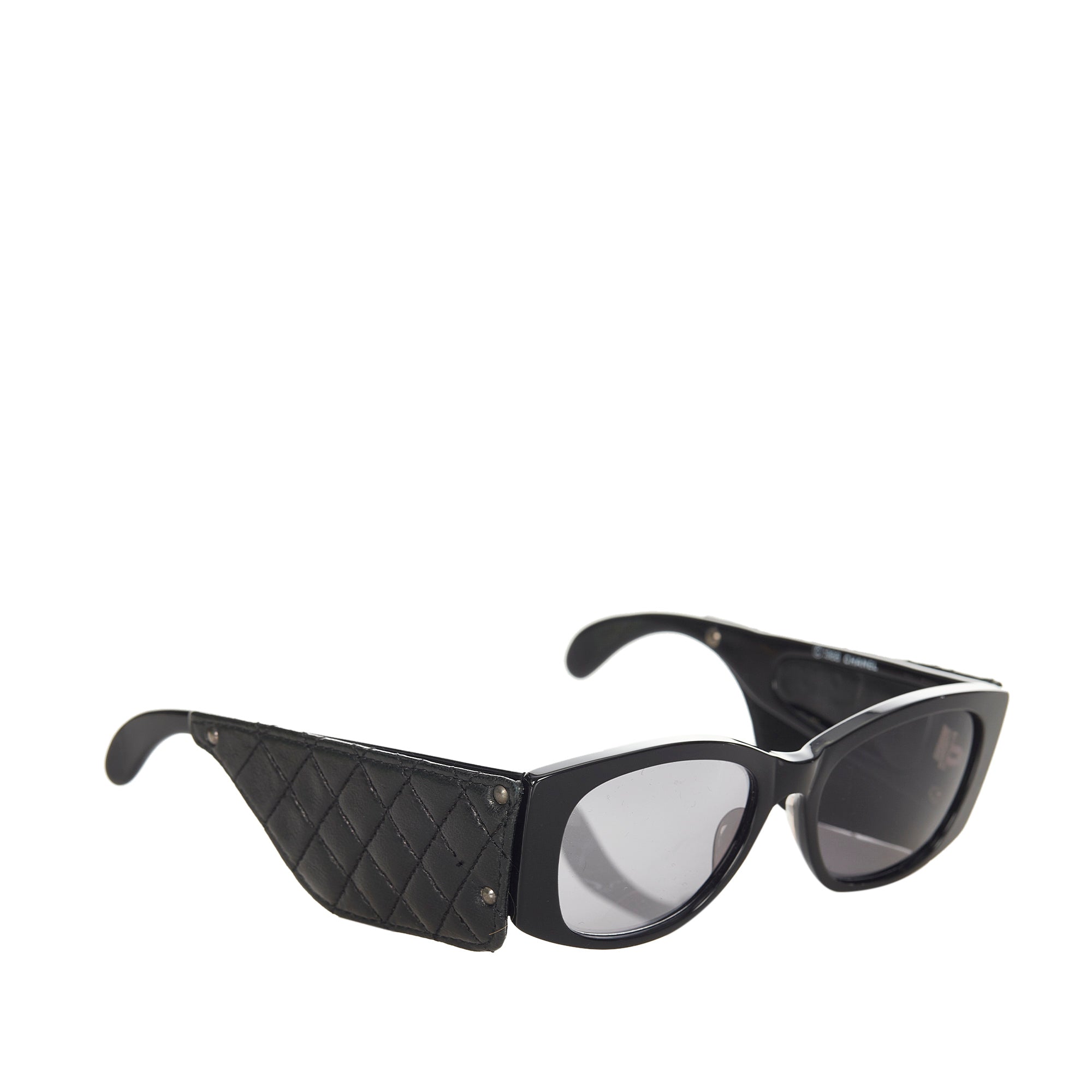 Chanel+55-17+501%2FS6+Women+Black+Round+Gradient+Sunglasses+with+