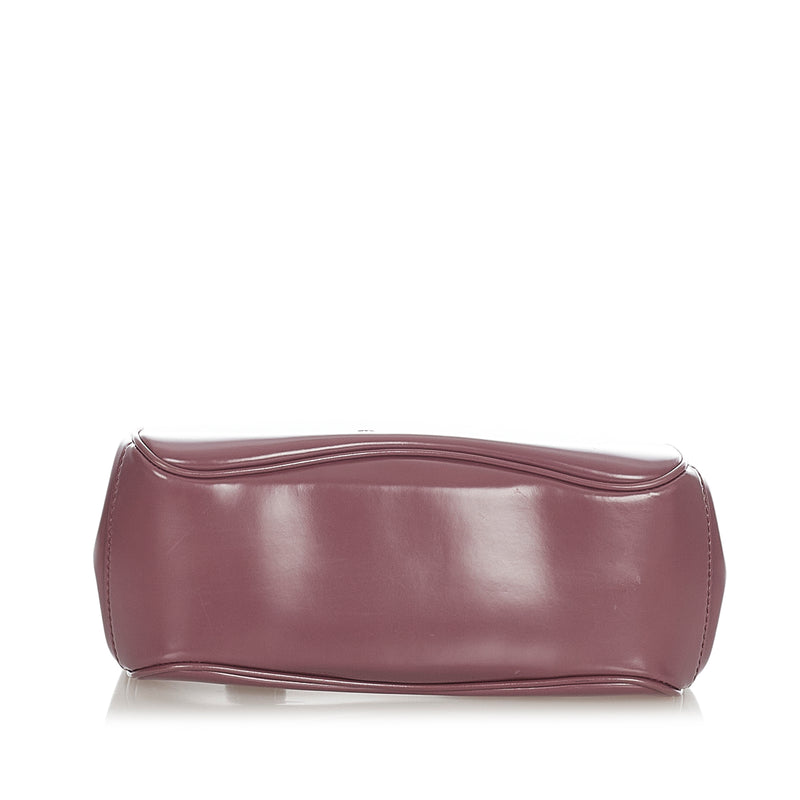 Lady Lock Leather Handbag Red - Bag Religion