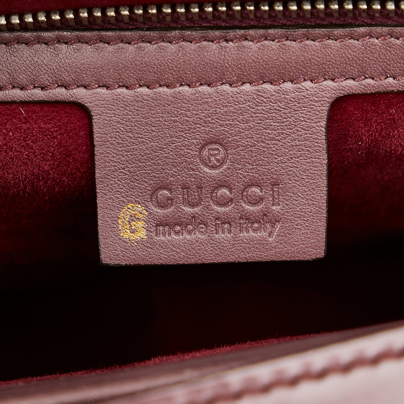 Lady Lock Leather Handbag Red - Bag Religion