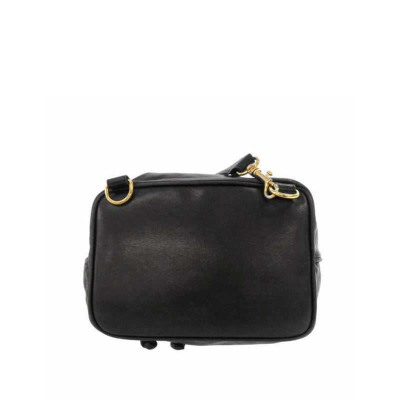 black lambskin leather backpack purse shoulder bag Chanel CC Lambskin Leather Backpack Black – Bag Religion