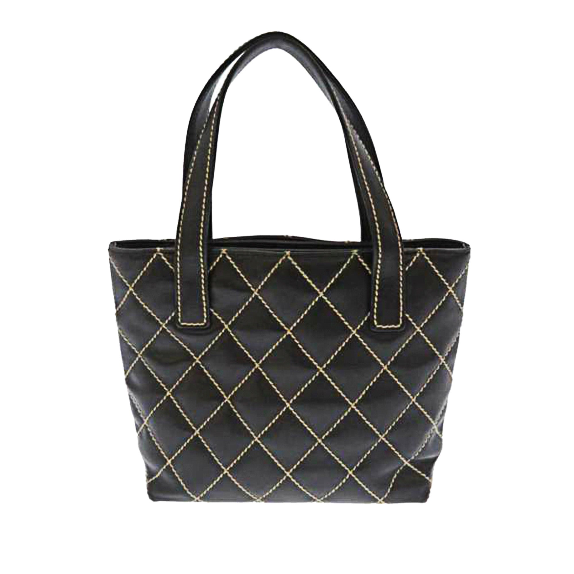 Chanel Wild Stitch Leather Tote Bag – Bag Religion