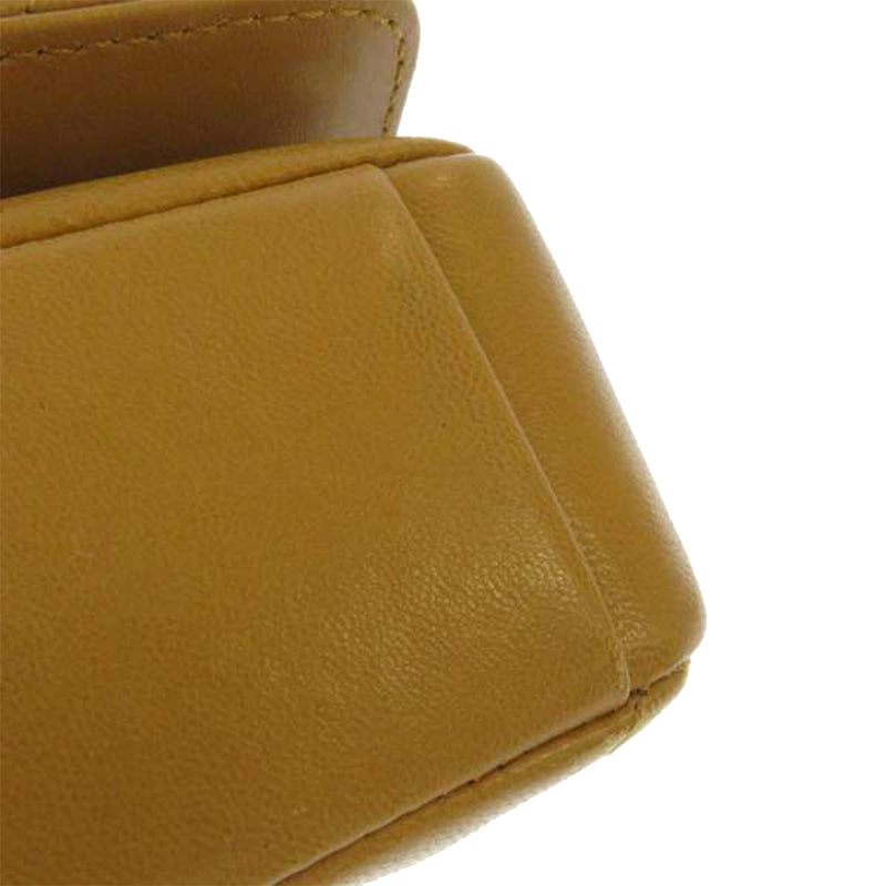 CC Timeless Lambskin Leather Flap Bag Brown - Bag Religion