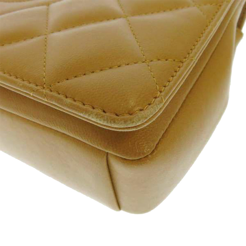 CC Timeless Lambskin Leather Flap Bag Brown - Bag Religion