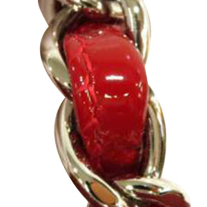 Mademoiselle Patent Leather Bowling Bag Red - Bag Religion