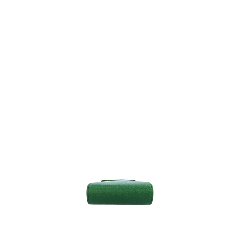 Caviar Leather Cigarette Case Green - Bag Religion