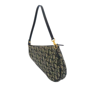 Dior Oblique Canvas Mini Saddle Blue - Bag Religion
