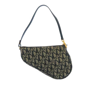 Dior Oblique Canvas Mini Saddle Blue - Bag Religion