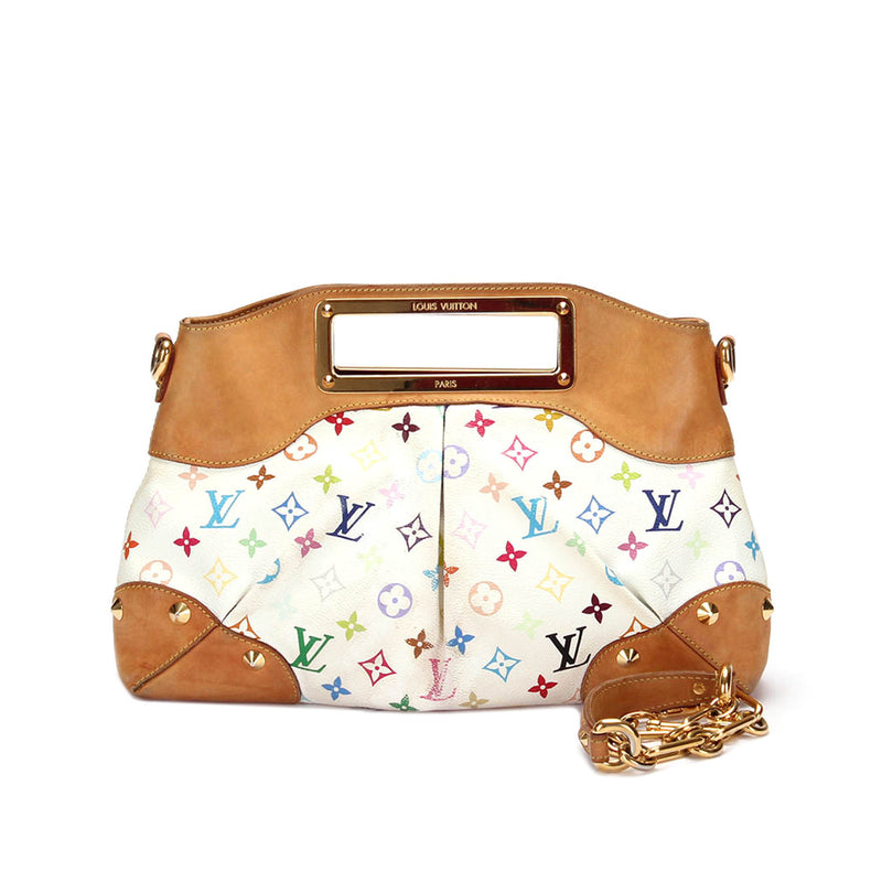 Louis Vuitton Multicolor Judy MM. Made in France.