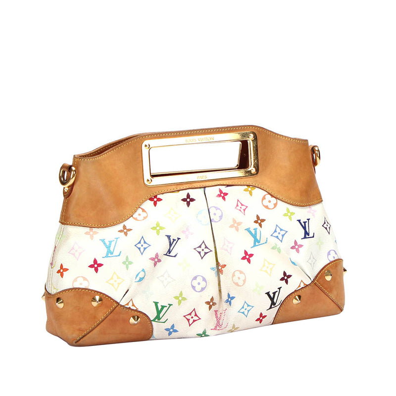 Louis Vuitton Judy MM White Monogram Multicolore ○ Labellov