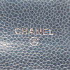 CC Timeless Caviar Leather Small Wallet Blue - Bag Religion