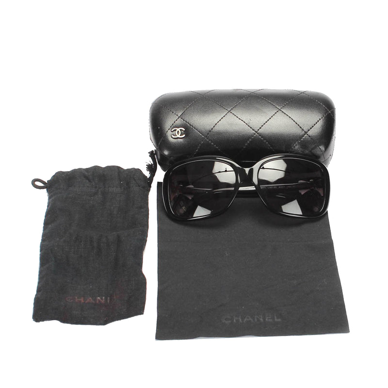 CC Bow Square Tinted Sunglasses Black - Bag Religion