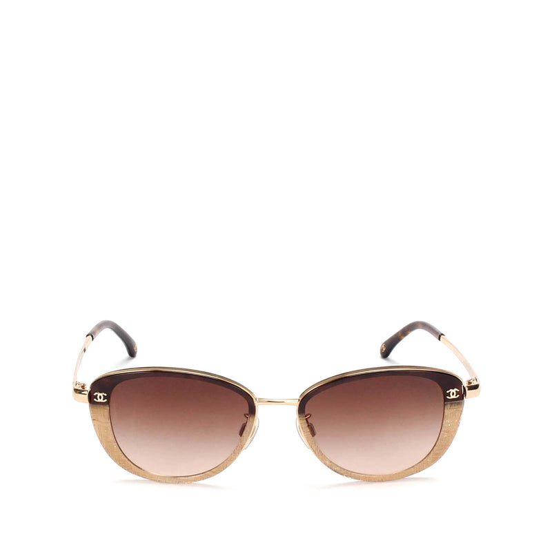CC Round Tinted Sunglasses Brown - Bag Religion