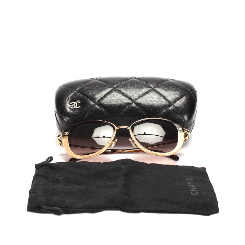 CC Round Tinted Sunglasses Brown - Bag Religion